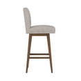 thumbnail image 9 of HH2 Home Parson Wood Adjustable Height Swivel Bar Stool, 9 of 20