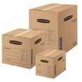 thumbnail image 5 of Bankers Box SmoothMove Basic Medium Moving Boxes, Kraft/Black 18 x 18 x 16, 20ct., 5 of 6