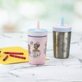 thumbnail image 1 of Zak Designs 12-oz. Stainless Steel Double-Wall Tumbler for Kids with Straw, 2-Piece Set, 1 of 6