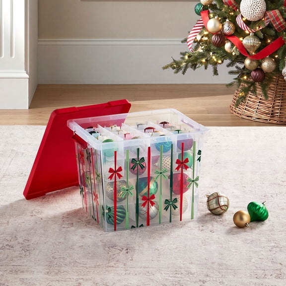 Member's Mark Holiday Storage Tote with Inserts
