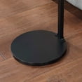 thumbnail image 6 of Adley Round Side Tables with Faux Marble Top and Black Metal Base, Set of 2, 6 of 7