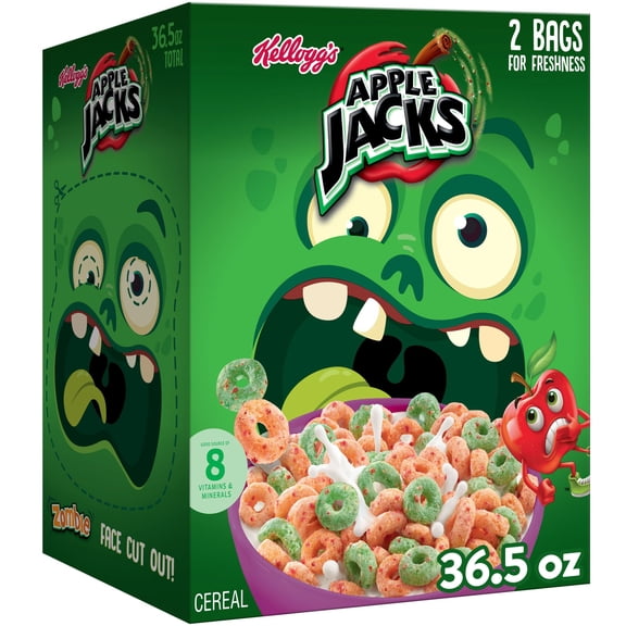 Apple Jacks Cereal, 36.5 oz.