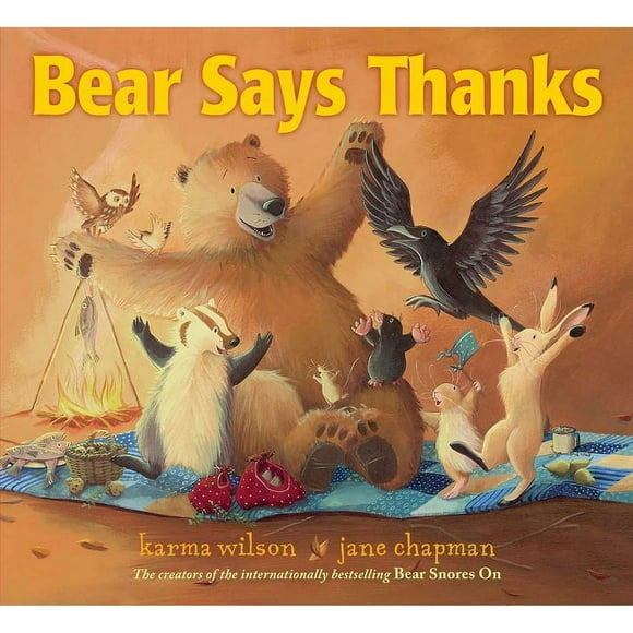 Bear Says Thanks, Board Book