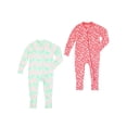 thumbnail image 2 of Member's Mark Baby 2-Pack Convertible Pajamas, 2 of 7