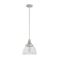 thumbnail image 2 of Hunter Cypress Grove with Clear Holophane Glass 1 Light Pendant Ceiling Light Fixture, 2 of 8