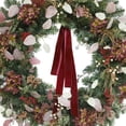 thumbnail image 4 of Member's Mark 36" Pre-Lit Burgundy Wreath, 4 of 6