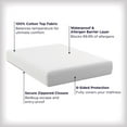 thumbnail image 4 of AllerEase Ultimate Protection and Comfort Temperature-Balancing Waterproof Mattress Protector, 4 of 8