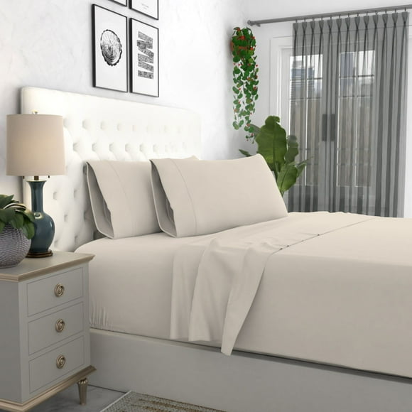 Ultimate Percale Cool and Breathable 100% Cotton Sheet Set, Assorted Sizes