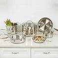 thumbnail image 2 of Cuisinart Chef's Classic Stainless 11 Piece Cookware Set, 2 of 9