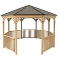 thumbnail image 1 of Yardistry 12' Meridian Octagon Gazebo, 1 of 7