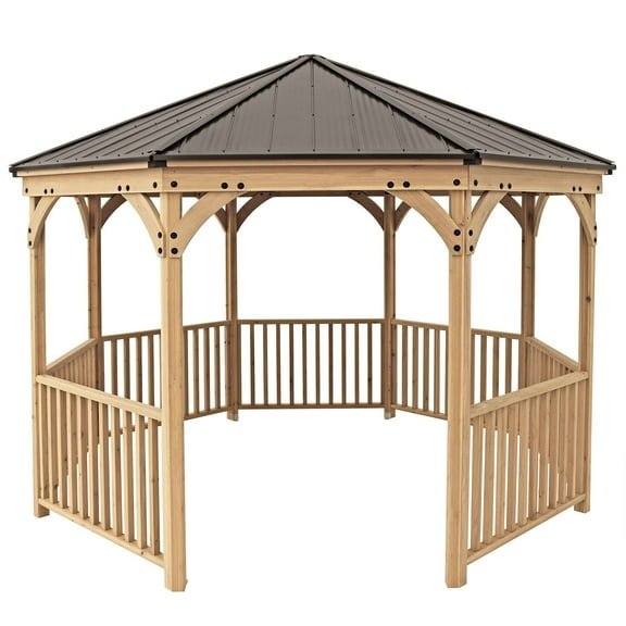 Yardistry 12' Meridian Octagon Gazebo