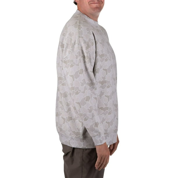 State of Mine Men's Camo Crewneck Fleece Sweatshirt - Samsclub.com