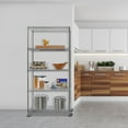 thumbnail image 7 of Seville Classics Steel Shelf & Cabinet Sliding Drawer Organizer, 14"W x 17.5"D x 6.25"H, 7 of 8