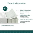 thumbnail image 4 of ZINUS Night Therapy 8" Hybrid Mattress, 4 of 12