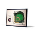 thumbnail image 1 of YouTheFan MLB 5-Layer Stadium View 3D Wall Art, Assorted Teams, 1 of 5