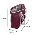 thumbnail image 4 of Logo Brands Alabama A&M Bulldogs Gameday Insulated Tote, 4 of 4