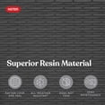 thumbnail image 8 of Keter Rio Resin Outdoor Wicker Patio Furniture Set, 3pc, 8 of 11