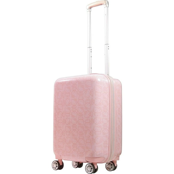 Hello Kitty 21" Rolling Luggage, Hardshell Carry On Suitcase with Spinner Wheels, Assorted Colors