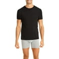thumbnail image 2 of Hanes Men's Best 6-Pack Crew T-Shirt (Assorted Colors), 2 of 4