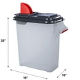 thumbnail image 4 of Buddeez 40lb Pellet and Multi-Use Storage Dispenser, 4 of 7