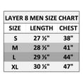 thumbnail image 7 of Layer 8 Mens Long Sleeve Heather Tee, 7 of 7