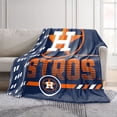 thumbnail image 2 of Logo Brands Houston Astros 60"x70" Super Plush Blanket, 2 of 7