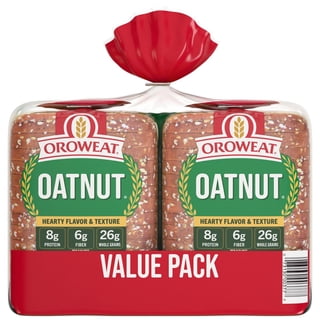 Oroweat Whole Grains Oatnut Bread, 24 oz., 2 pk.