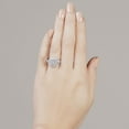 thumbnail image 6 of 1.00 CT. T.W. Diamond Double Halo Ring in 14K Gold, 6 of 7