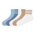 thumbnail image 2 of Hue Women's 5-Pack Cotton Mini Crew Sock, 2 of 4