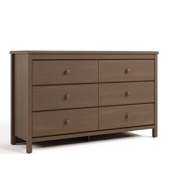 Storkcraft Alpine 6 Drawer Dresser, Choose Color