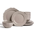 thumbnail image 6 of over&back 12-Piece Queen Anne Stonware Dinneware Set, 6 of 6