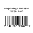thumbnail image 1 of Cougar Straight Pouch Roll 1.2 oz., 5 pk., 1 of 1