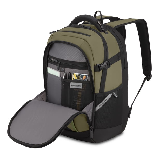 SWISSGEAR Urban Tech Laptop Backpack Olive Green SWISSGEAR Urban Tech Laptop Backpack Olive Green