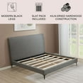 thumbnail image 3 of Regina Upholstered Bed, Assorted Sizes And Colors, 3 of 9