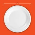 thumbnail image 2 of Hefty Supreme Foam Disposable Snack Plates, 6", 320 ct., 2 of 5