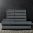 thumbnail interactive-video image 1 of Member’s Mark 700-Thread-Count Hotel Premier Collection Egyptian Cotton Stripe Sheet Set, Assorted Sizes, 1 of 6