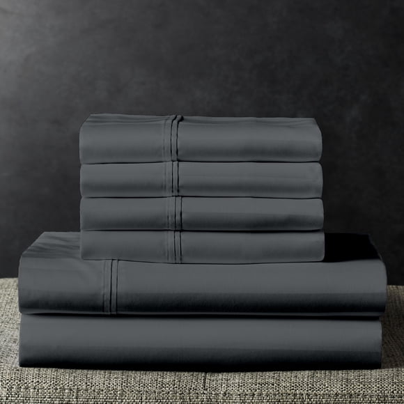 Member’s Mark 700-Thread-Count Hotel Premier Collection Egyptian Cotton Stripe Sheet Set, Assorted Sizes