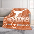 thumbnail image 2 of Logo Brands Texas Longhorns 60"x70" Super Plush Blanket, 2 of 7