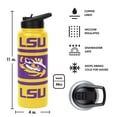 thumbnail image 4 of Logo Brands LSU Tigers Tumbler Set, 4 of 5