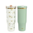 thumbnail image 2 of Zak Designs 30-oz. Stainless Steel Double Wall Sutton Flex Tumbler, 2-Piece Set, 2 of 10