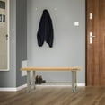 thumbnail image 10 of UltraHD 48" Wood Seating Bench with Storage Shelf, 10 of 10