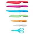 thumbnail image 1 of Tomodachi Jewels 13-Piece Knife Set with 6 Matching Blade Guards and Kitchen Shears, 1 of 5