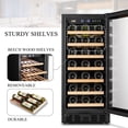 thumbnail image 11 of Lanbo 15 Inch Wine Cooler Fridge, 11 of 15