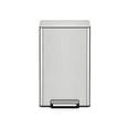 thumbnail image 1 of Simpli-Magic Infinity Edge 50 Liter / 13.2 Gallon Rectangular Step Trash Can, Hands-Free Soft-Close Lid, Premium Fingerprint-Resistant Finish for Kitchen and Recycling, Choose Color, 1 of 6