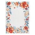 thumbnail image 3 of Town & Country Everyday Hibiscus Bloom Border Modern Floral Outdoor Rug, 3 of 8