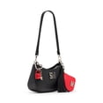 thumbnail image 2 of Steve Madden Logo Blibby Embossed Crossbody with Charms, 2 of 5