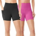 thumbnail image 1 of Member's Mark Women's 2-Pack Bike Short, 1 of 13