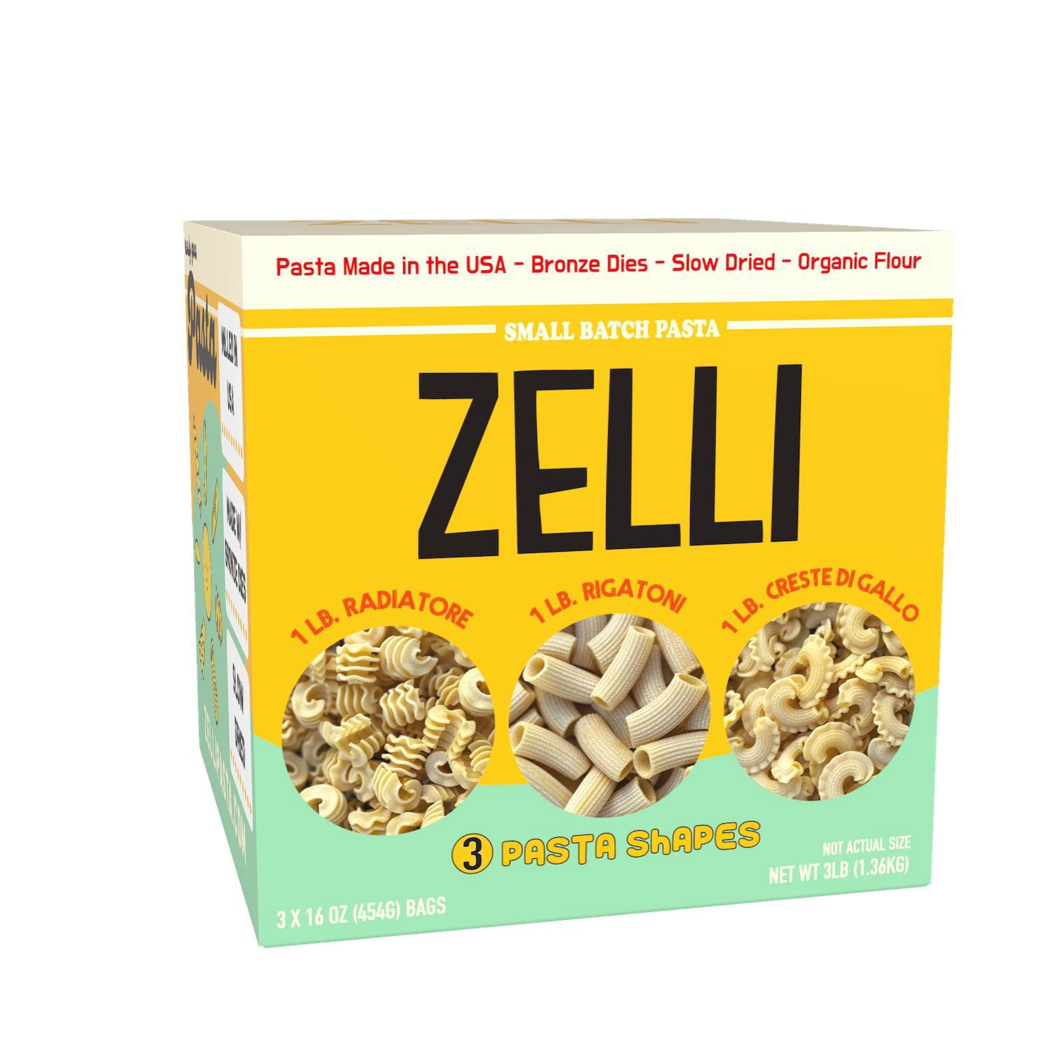 Zelli Pasta, Variety Pack, 16 oz., 3 pk. - Samsclub.com