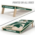 thumbnail image 2 of YouTheFan Michigan State Spartans 2'x4' Cornhole Board Set, 2 of 6