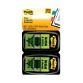 thumbnail image 1 of Post-it - Arrow Message 1" Flags - "Sign and Date" - Green - 2 50-Flag Dispensers/Pack, 1 of 9